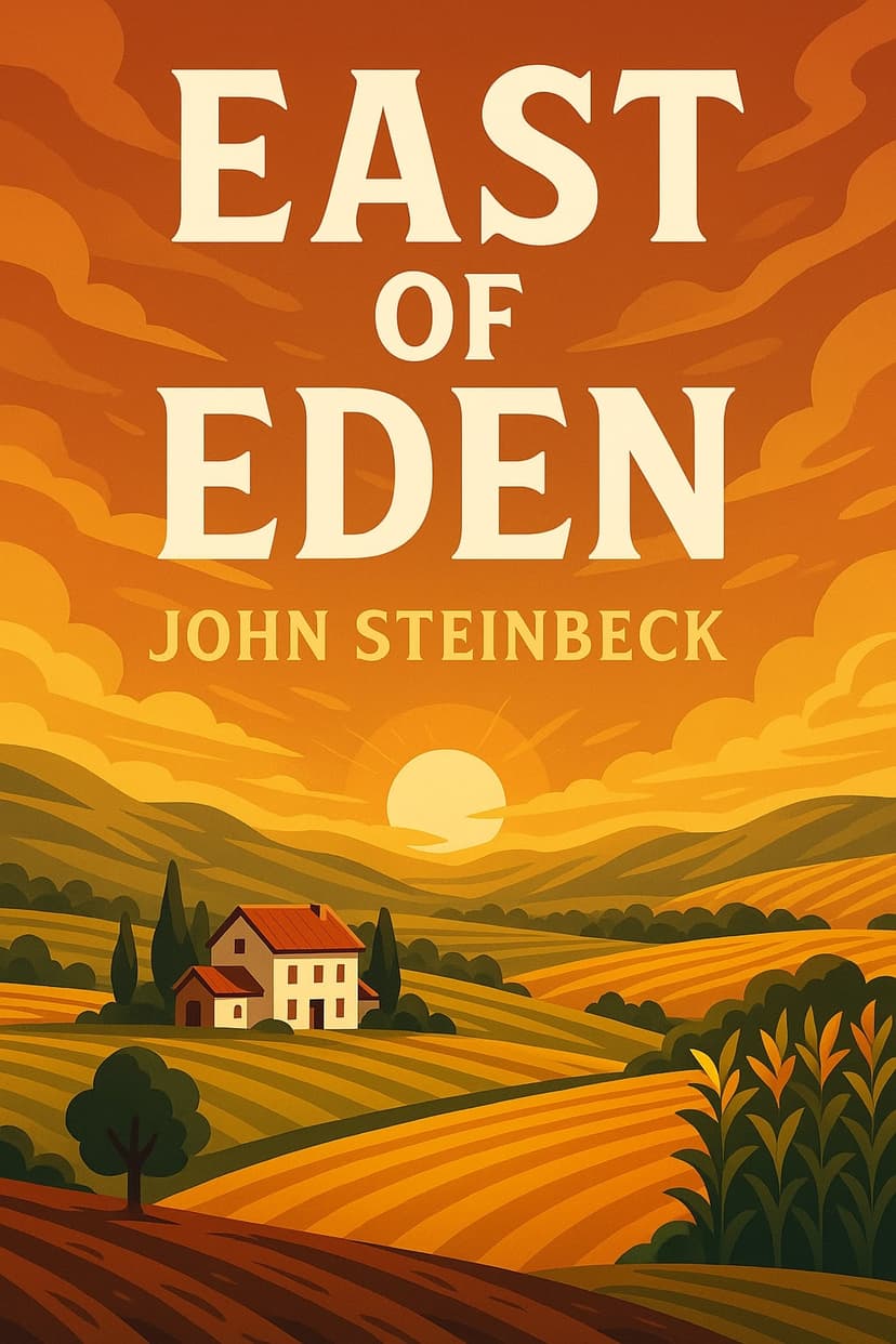 East of Eden by John Steinbeck book cover